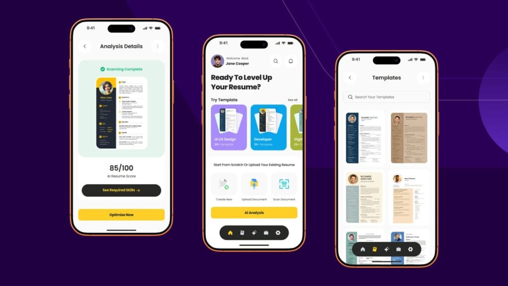 Resume Creator Application Development