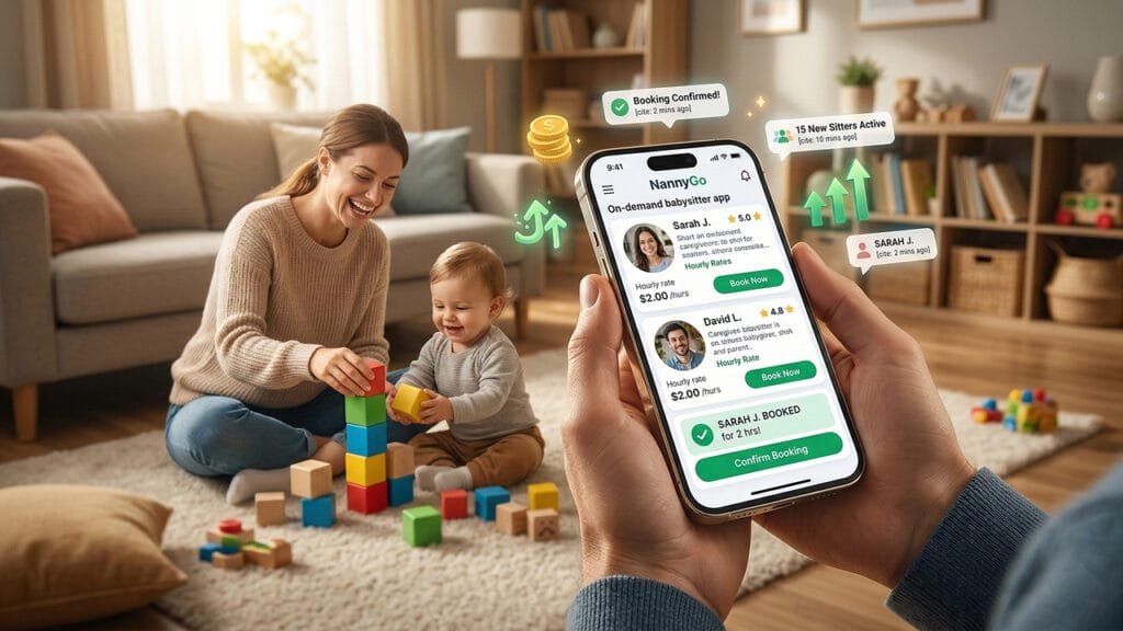 On-Demand Babysitting Application Development Cost
