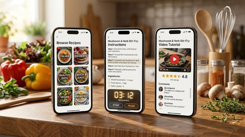 Recipe Application Development Company