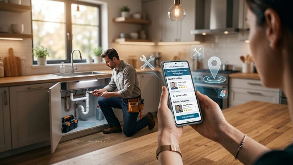 Plumbers Hiring Application Development