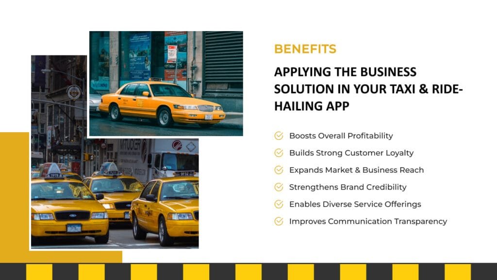 Benefits of Taxi and Ride-hailing Application