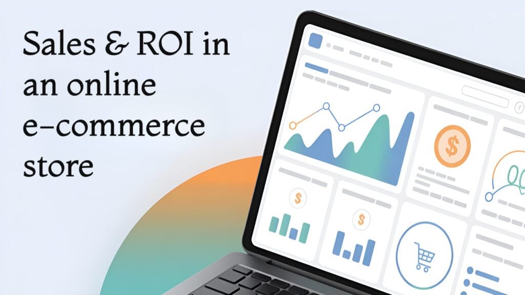 Sales and ROI in online E-Commerce Store